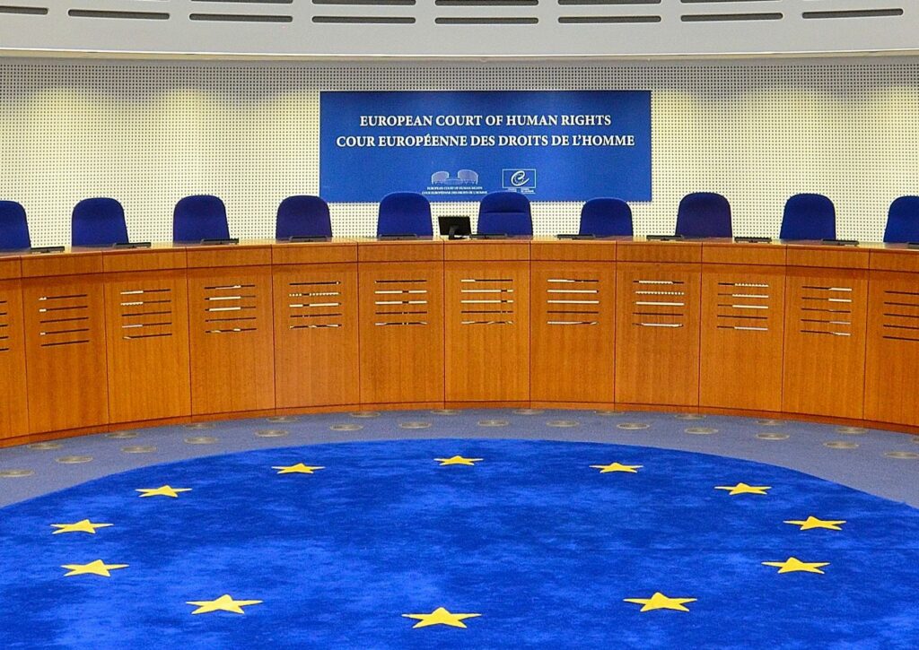 European Court of Human Rights courtroom