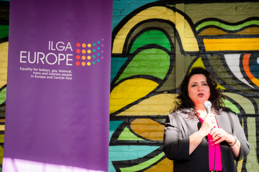 A moment at ILGA-Europe's Equality Fundaraiser 2022