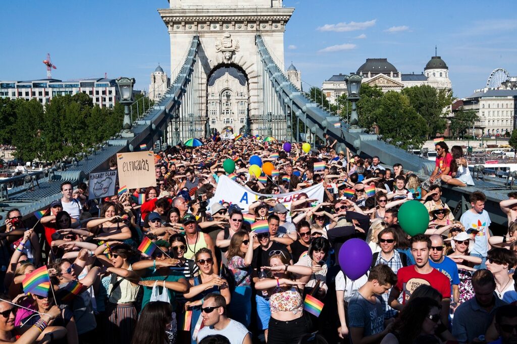 Photo of Budapest Pride march